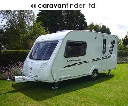 2010 Swift Challenger 480 2 Berth Caravan with End Washroom