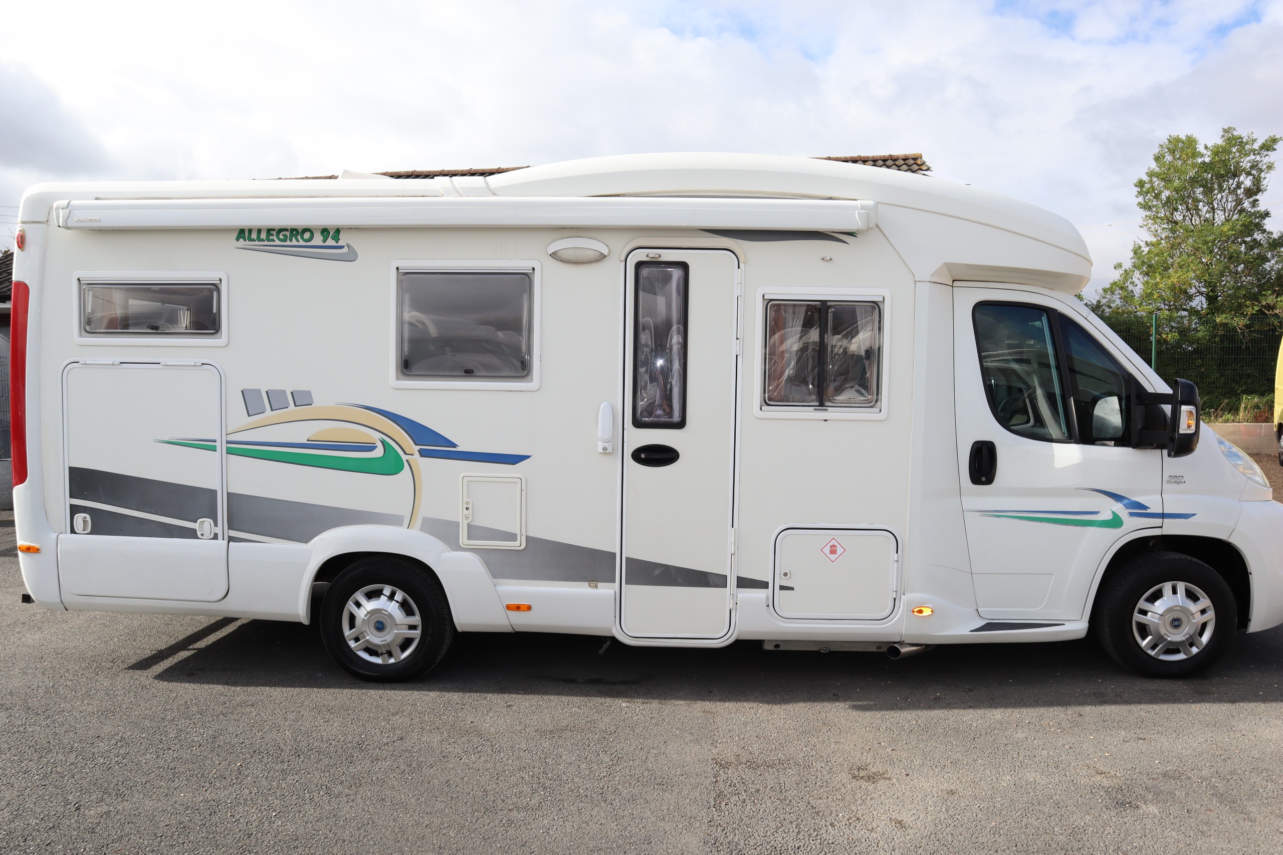 2007 Chausson Allegro 94 Fiat Ducato, , 4 Belts, MOT, 12 Months Warranty, Habitation Service