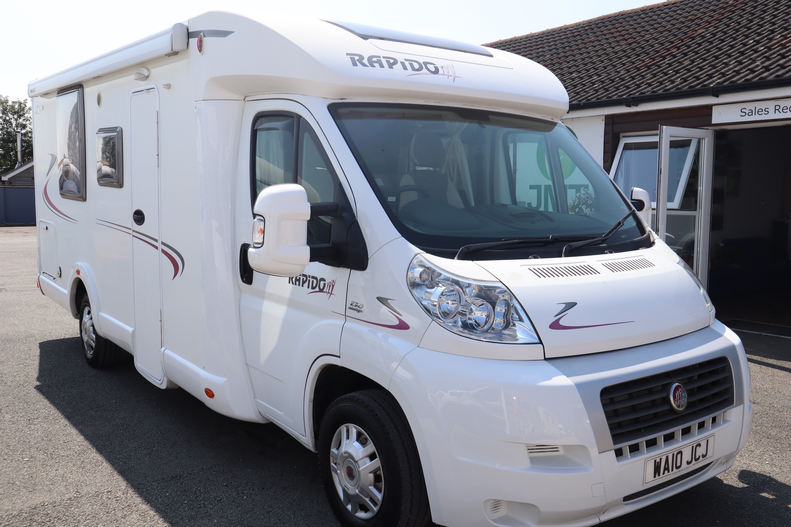 2010 Rapido Le Randonneur Fiat Ducato Rapido 690 Le Randonneur, , 4 Belts, , MOT, 12 Months Warranty, Habitation Check