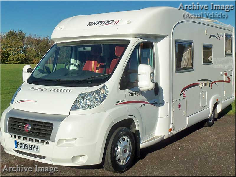 2009 Rapido Le Randonneur 783F Fiat Ducato