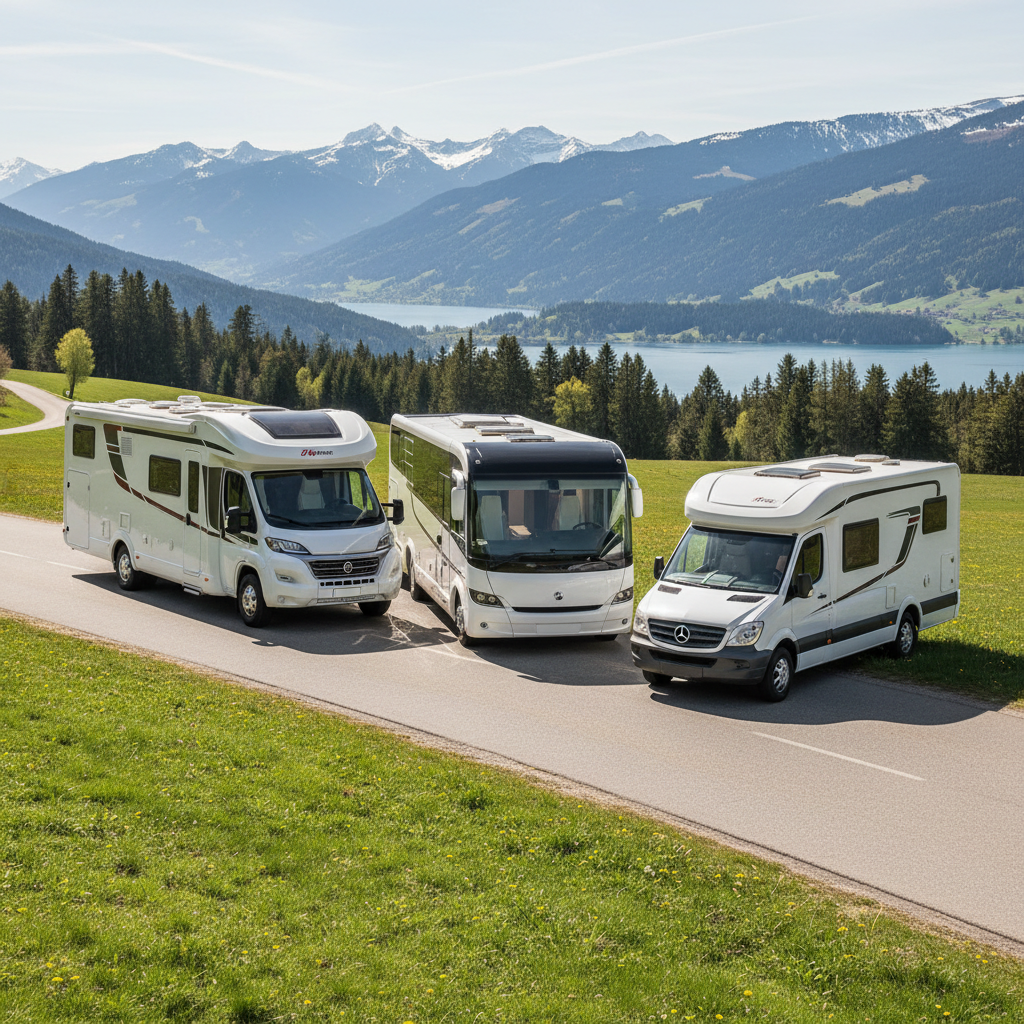 Motorhome Body Types: Coachbuilt vs A-Class vs Campervan