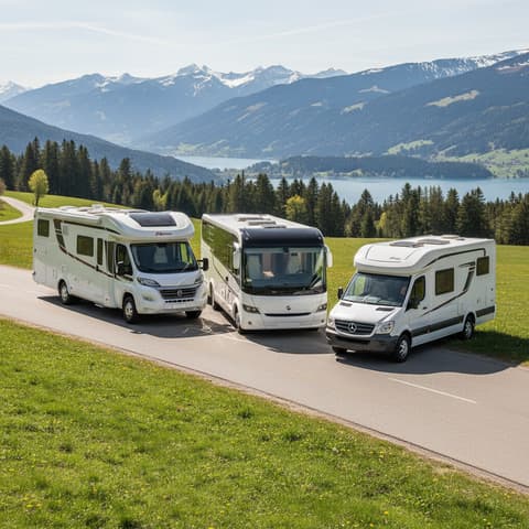 Motorhome Body Types: Coachbuilt vs A-Class vs Campervan
