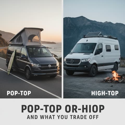 Pop-top or high-top and what you trade off