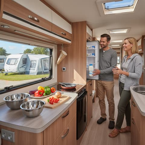 Caravan kitchens what matters more than shiny taps