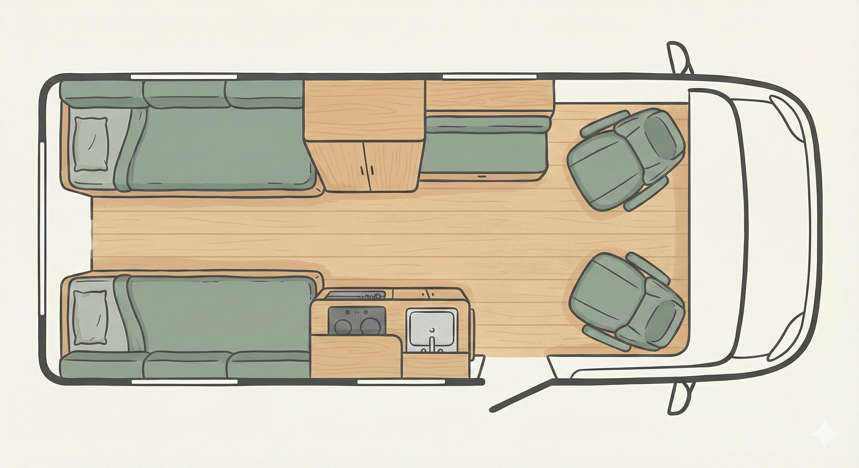 The Tourer layout