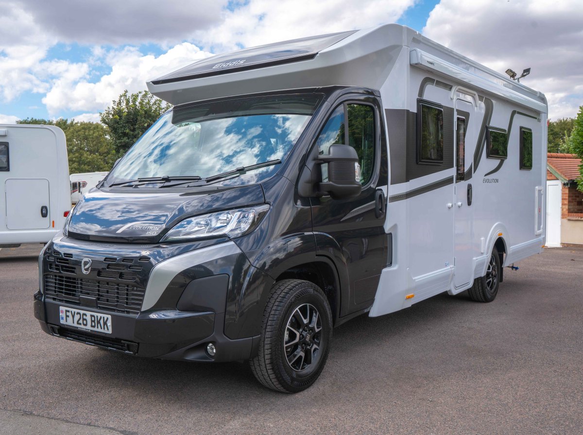 2026 Elddis Evolution 150 140BHP 4 Berth with Rear Island Bed