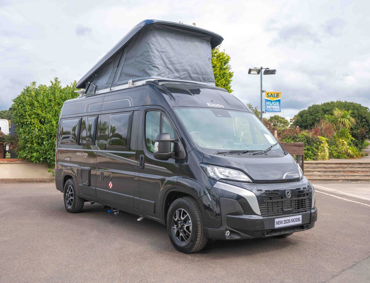 Elddis Evolution CV80 140BHP Automatic 2024 4 Berth Campervan