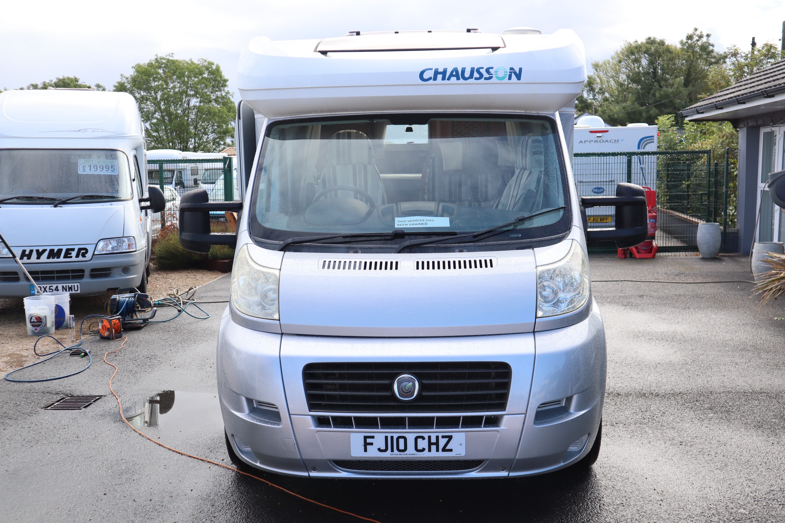 Chausson Welcome Suite Fiat Ducato, 3 Berth, 4 Belts, Fixed Bed, MOT, 12 Months warranty, Habitation Service
