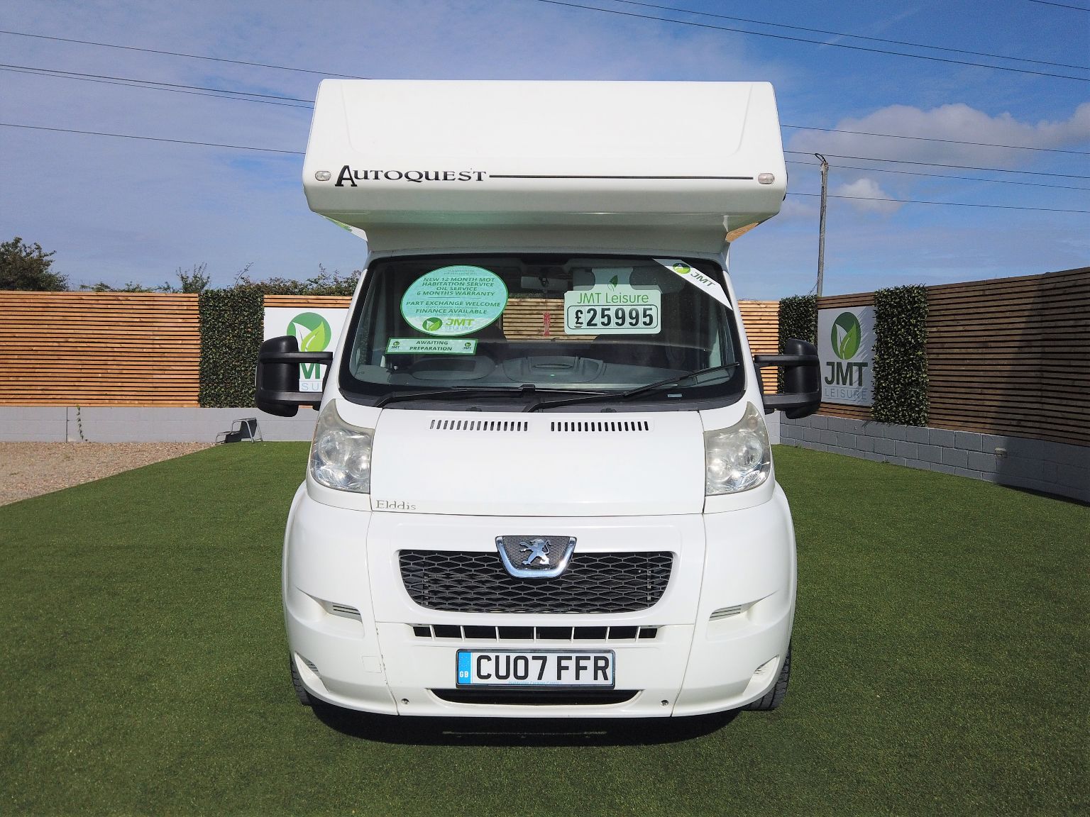 Elddis Autoquest 140 Peugeot Boxer