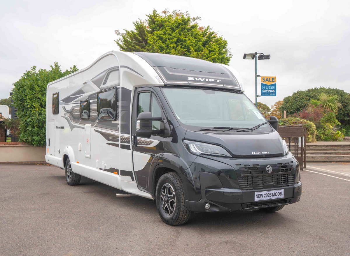 Swift Kon-Tiki 794 180BHP Automatic 4-Berth Motorhome