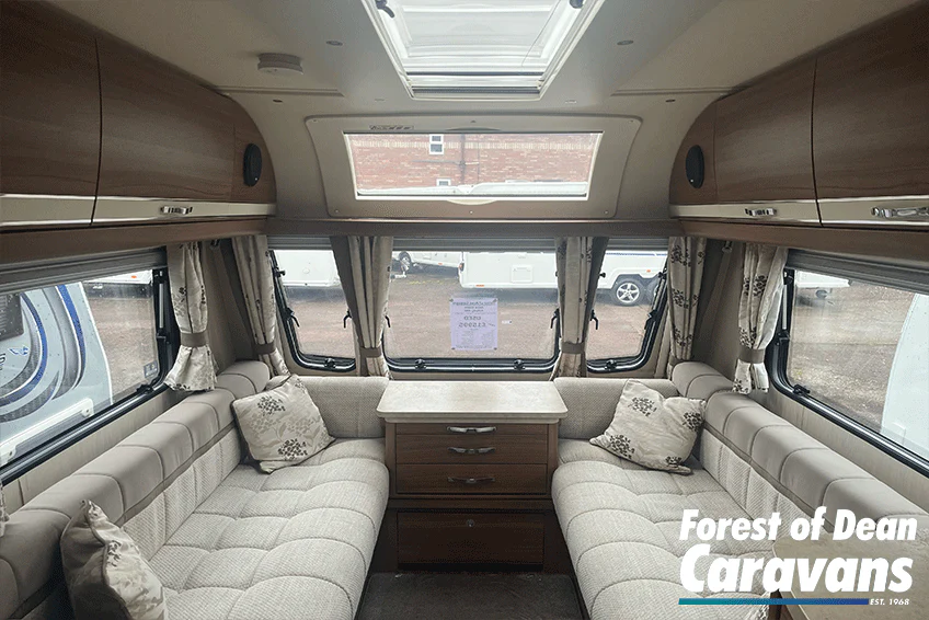 Elddis Affinity 482 2014 Used 2 Berth Caravan with End Washroom