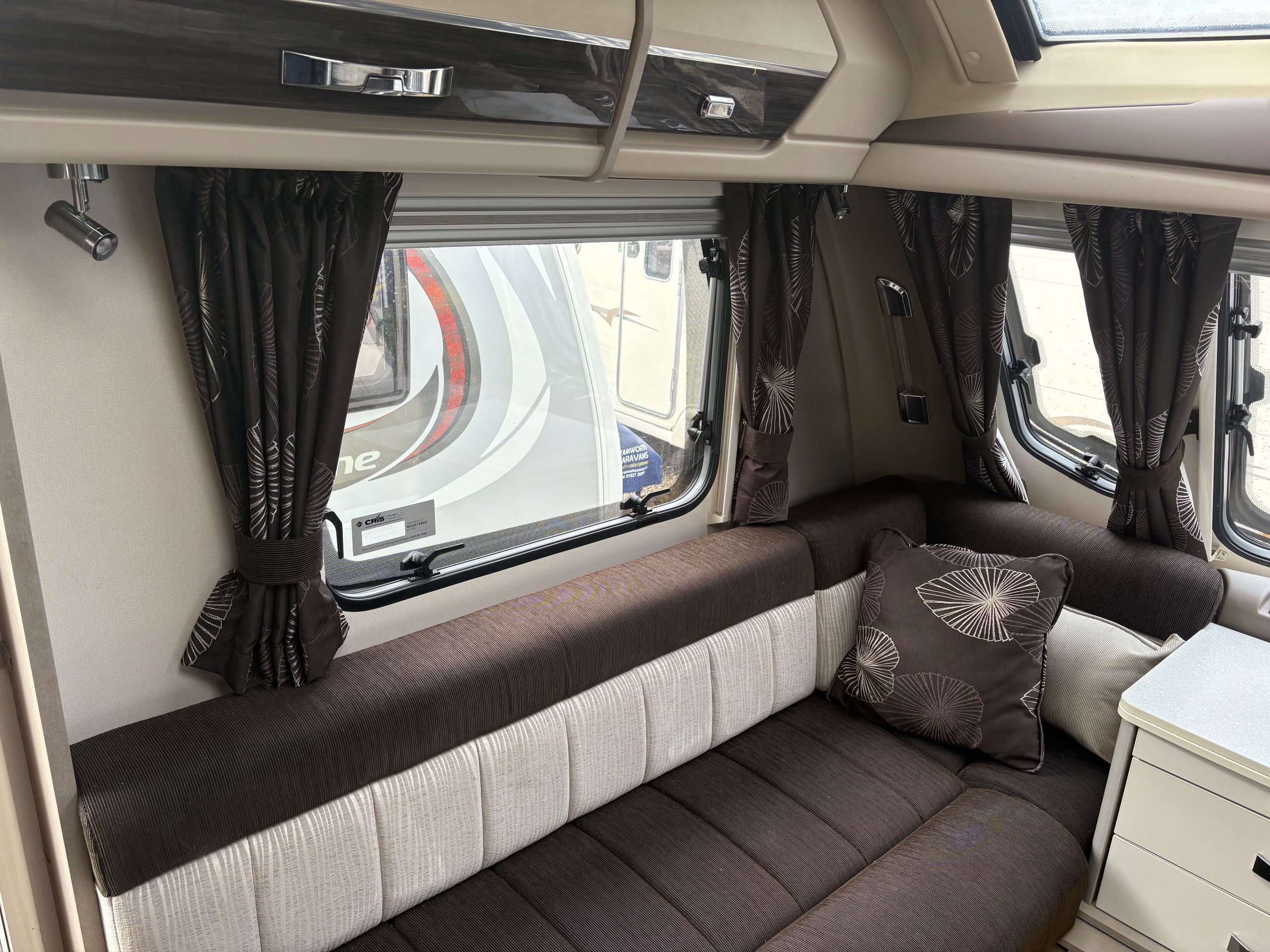2015 Sterling Continental 4-Berth Caravan with End-Washroom