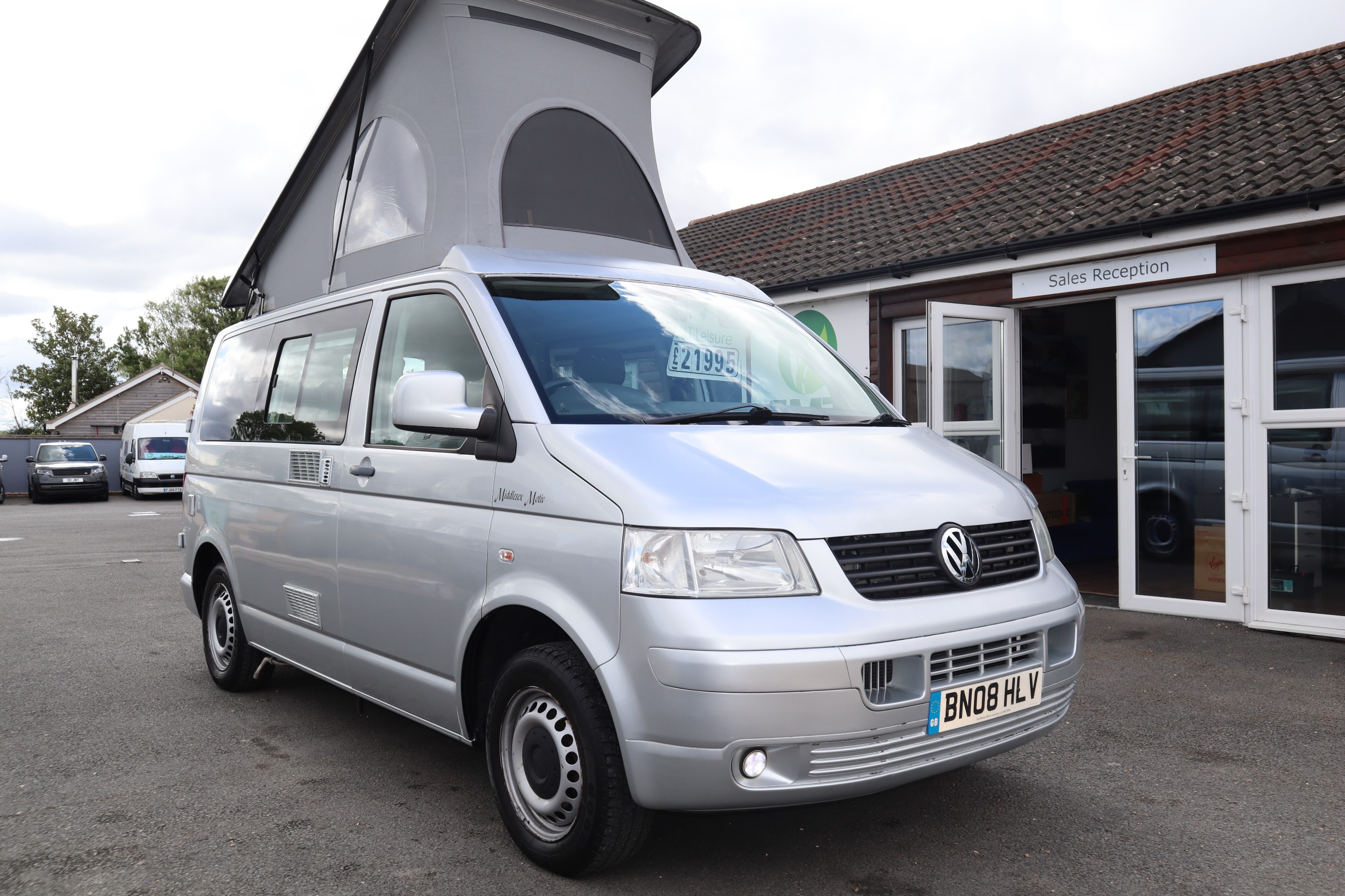 Volkswagen T30 VW T30 Middlesex Motiv, 4 Berth, 4 Belts, MOT, 12 Months Warranty, Habitation Service, Factory Conversion