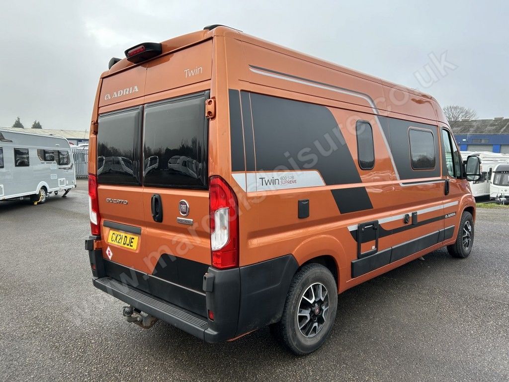 2021 Adria Twin Supreme 600 SPB Automatic 3-Berth Campervan