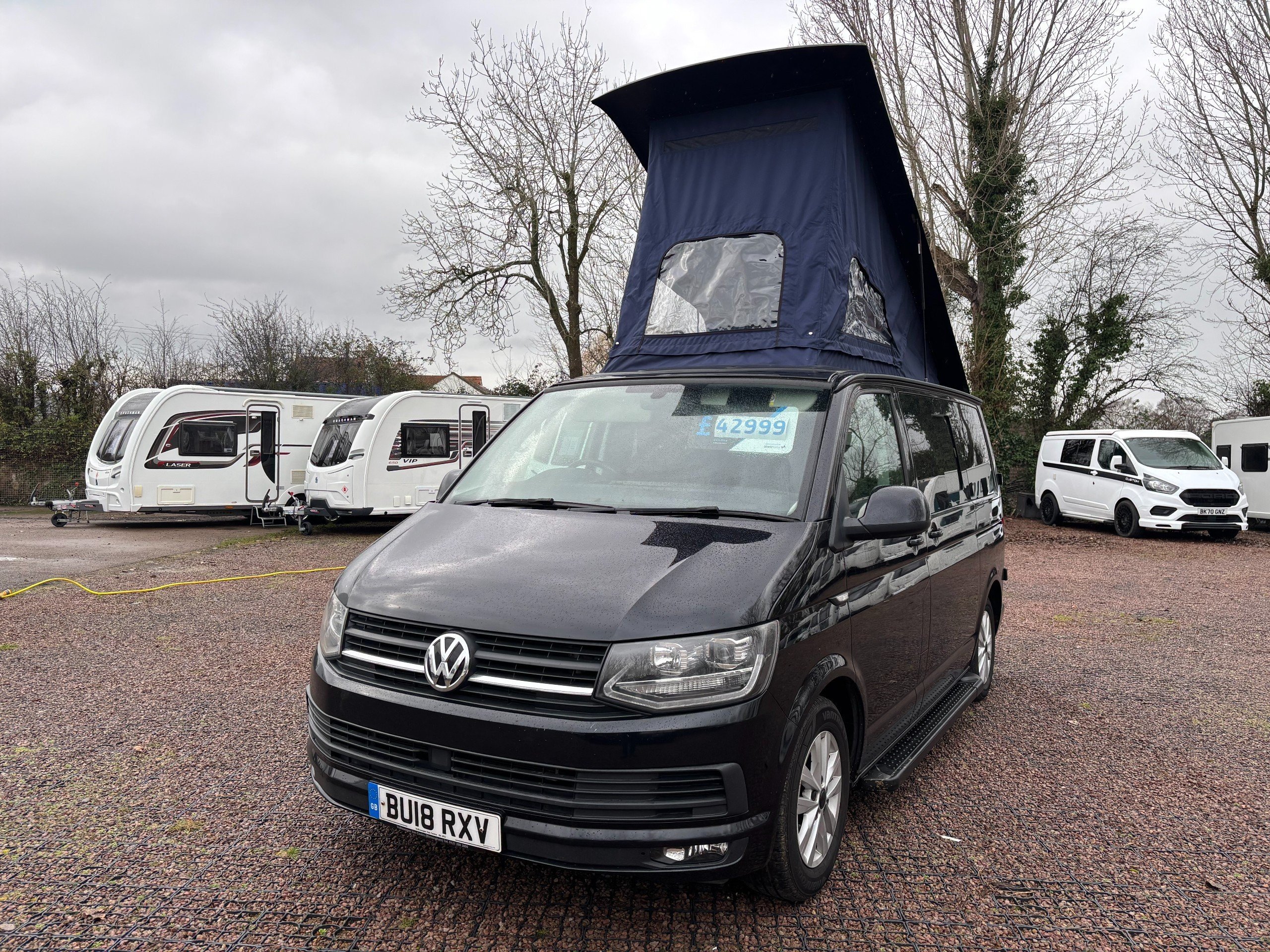 2018 Volkswagen Transporter T28 Highline SWB Kestrel Pop Top Camper