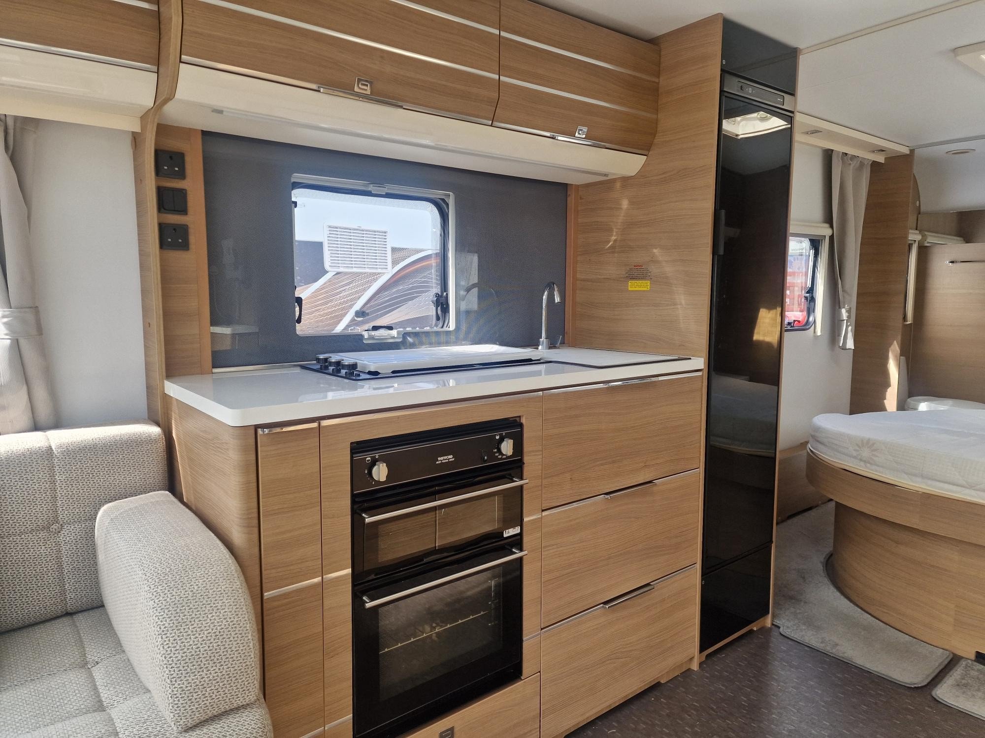 Adria Adora 2019 4 Berth Caravan with Transverse Island Bed