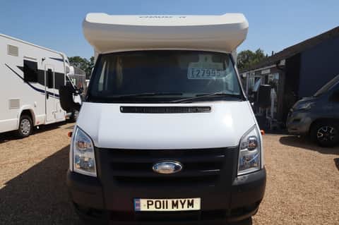 Chausson Flash 04 Ford Transit 2.4 TDci, 3 Berth, 4 Belts, Fixed Bed, Garage, MOT, 12 Months Warranty, Habitation Service