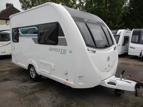 2023 Swift Sprite Compact 2-Berth Caravan with Fitted Motor Mover