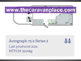 2018 Bailey Autograph 75-2 Fixed Bed 2-Berth Motorhome