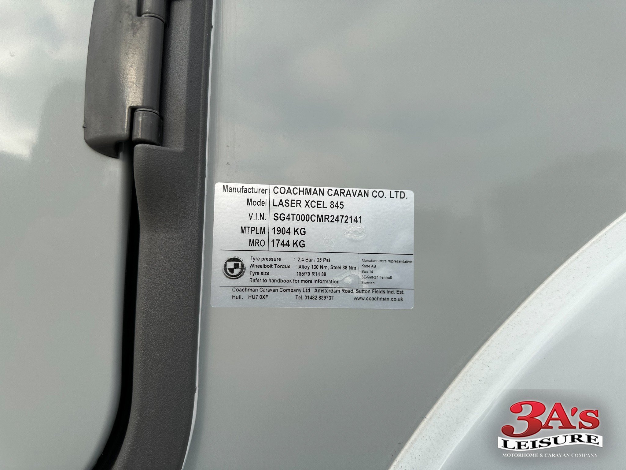 Coachman Laser Xcel