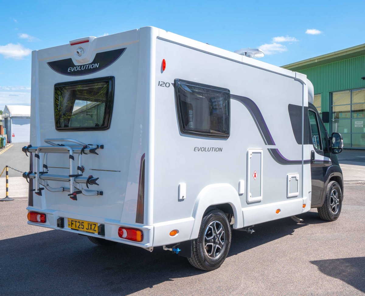 2025 Elddis Evolution 120 140BHP Automatic Rear Lounge Motorhome