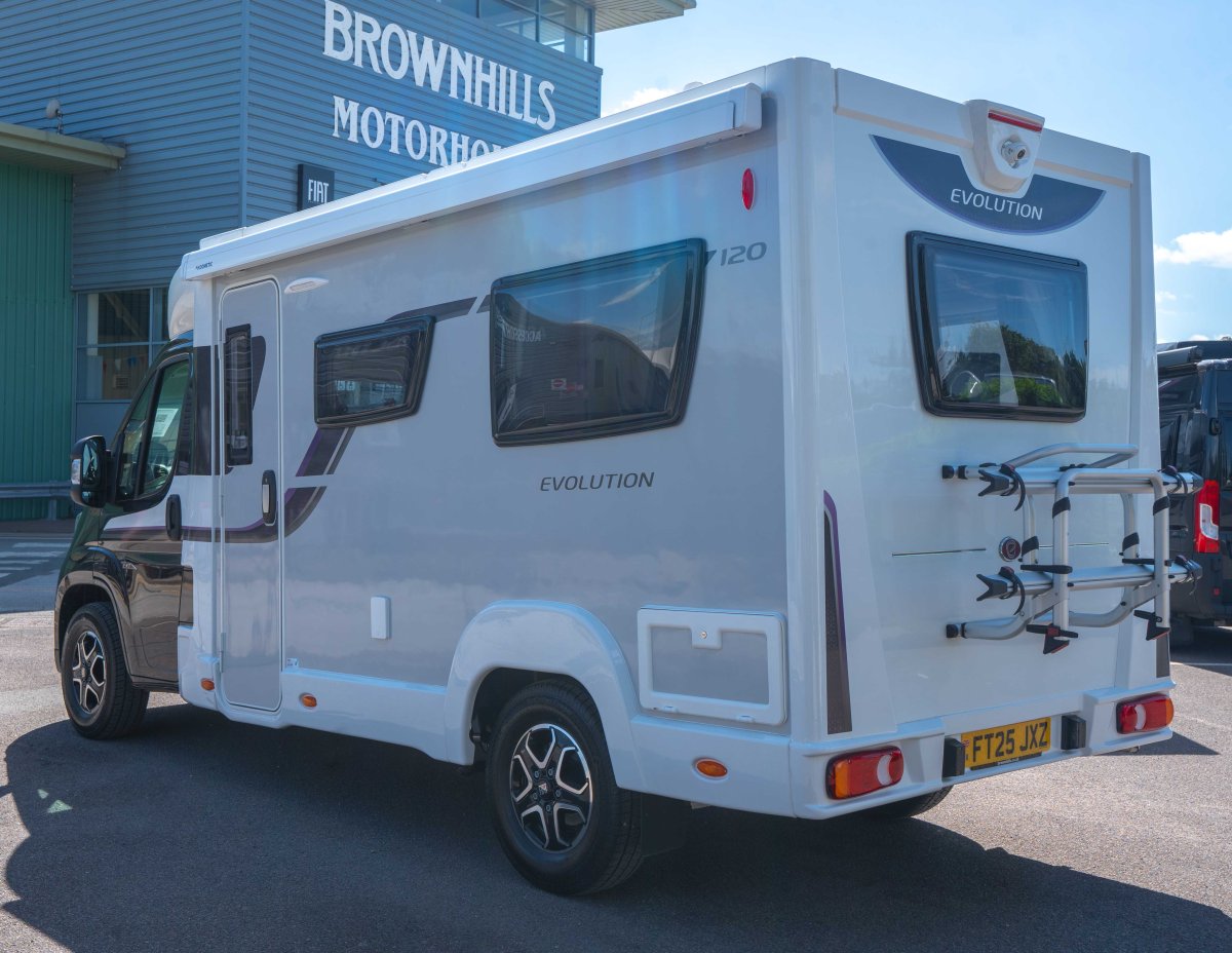 2025 Elddis Evolution 120 140BHP Automatic Rear Lounge Motorhome