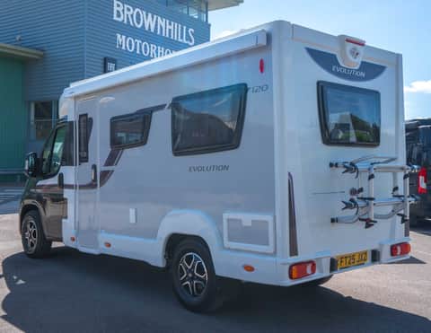 2025 Elddis Evolution 120 140BHP Automatic Rear Lounge Motorhome