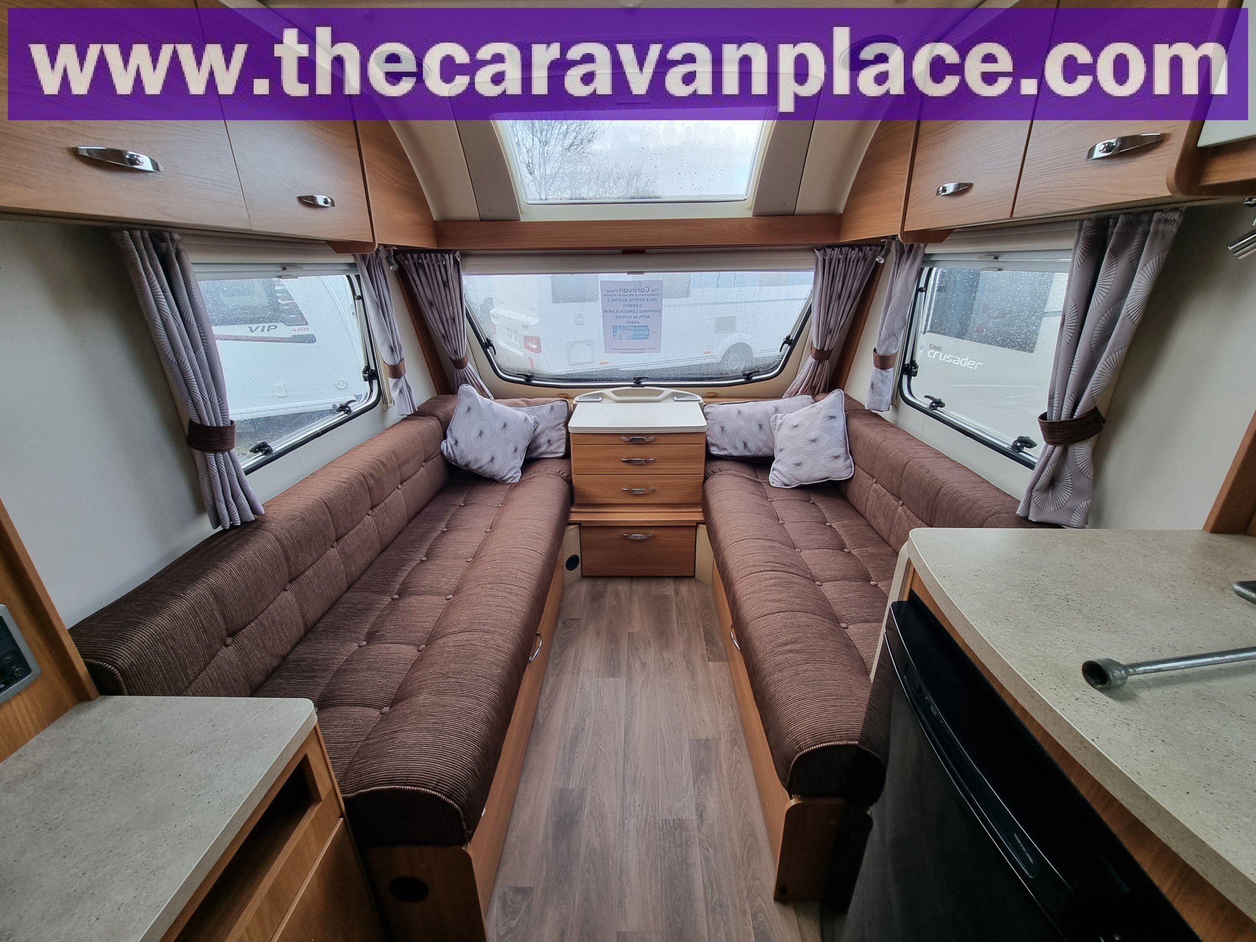2014 Sprite Alpine 2 – Lightweight 2-Berth Caravan with End-Washroom