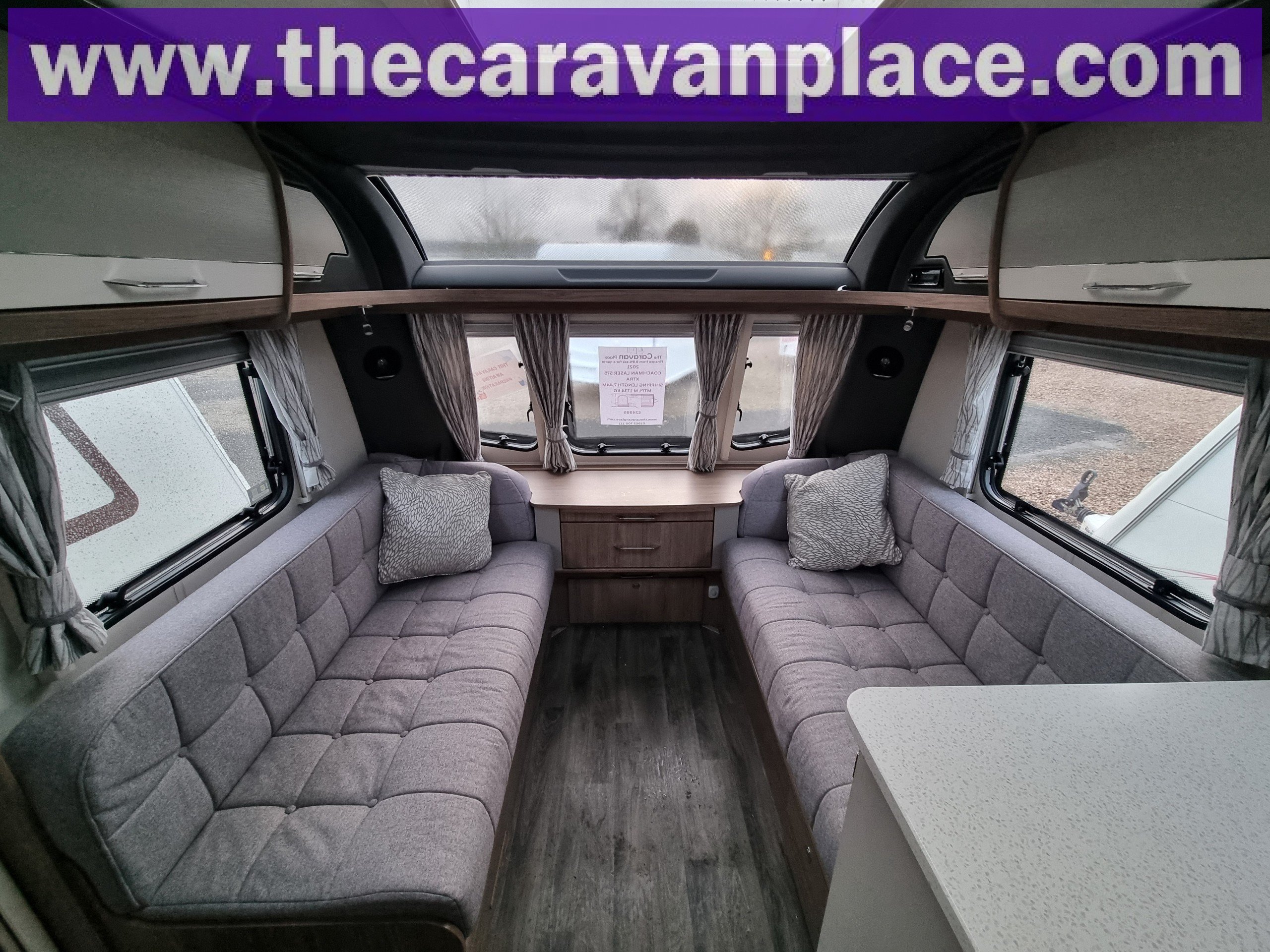 2021 Coachman Laser 2-Berth Caravan with Fixed Bed