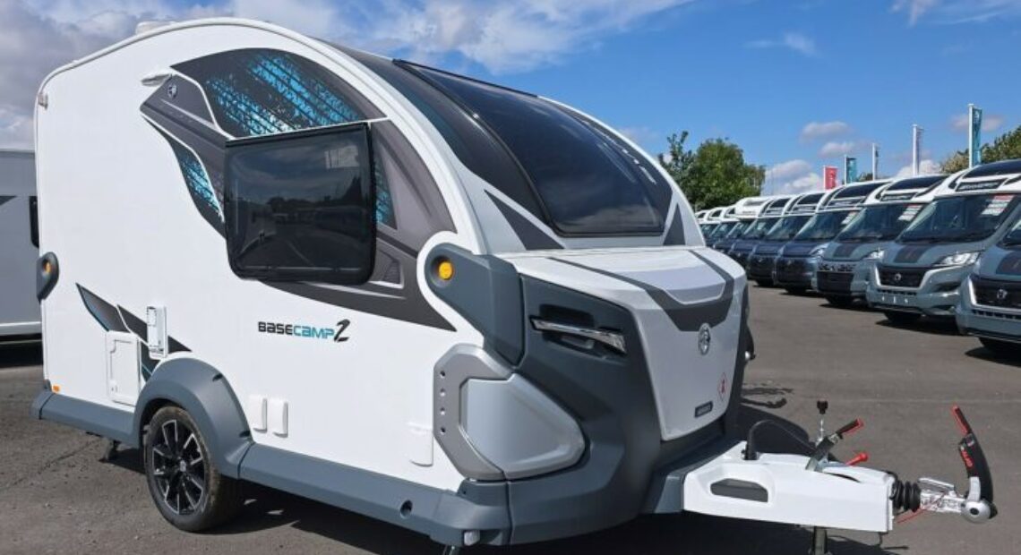 2000 Swift Basecamp 2 Berth Compact Caravan with End Kitchen