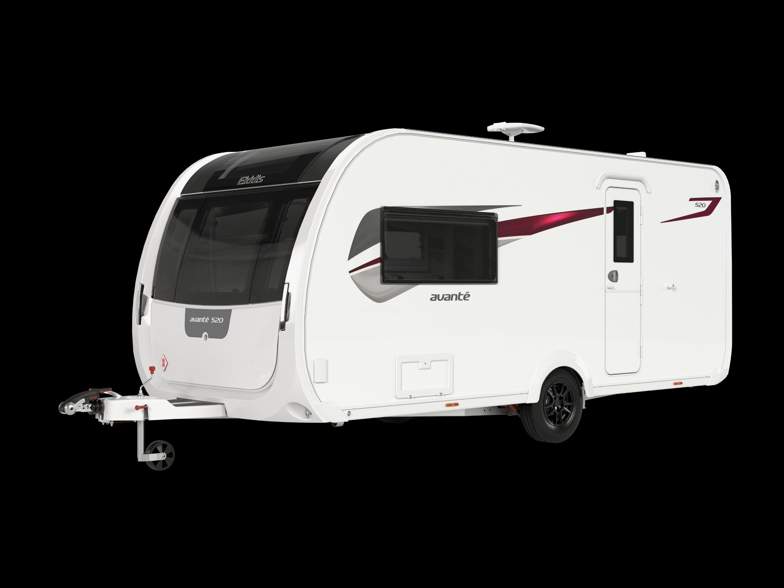 2025 Elddis Avante 520 New 2-Berth Caravan with Full End Washroom