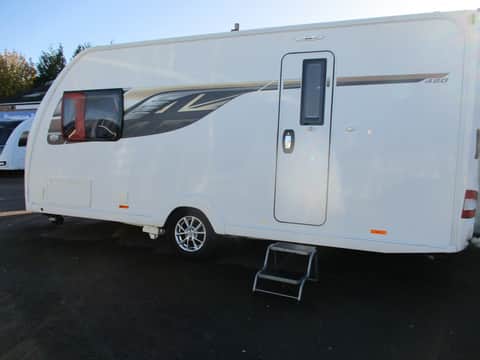 2020 Swift Eccles 480 - Used 2-Berth Caravan with End Washroom