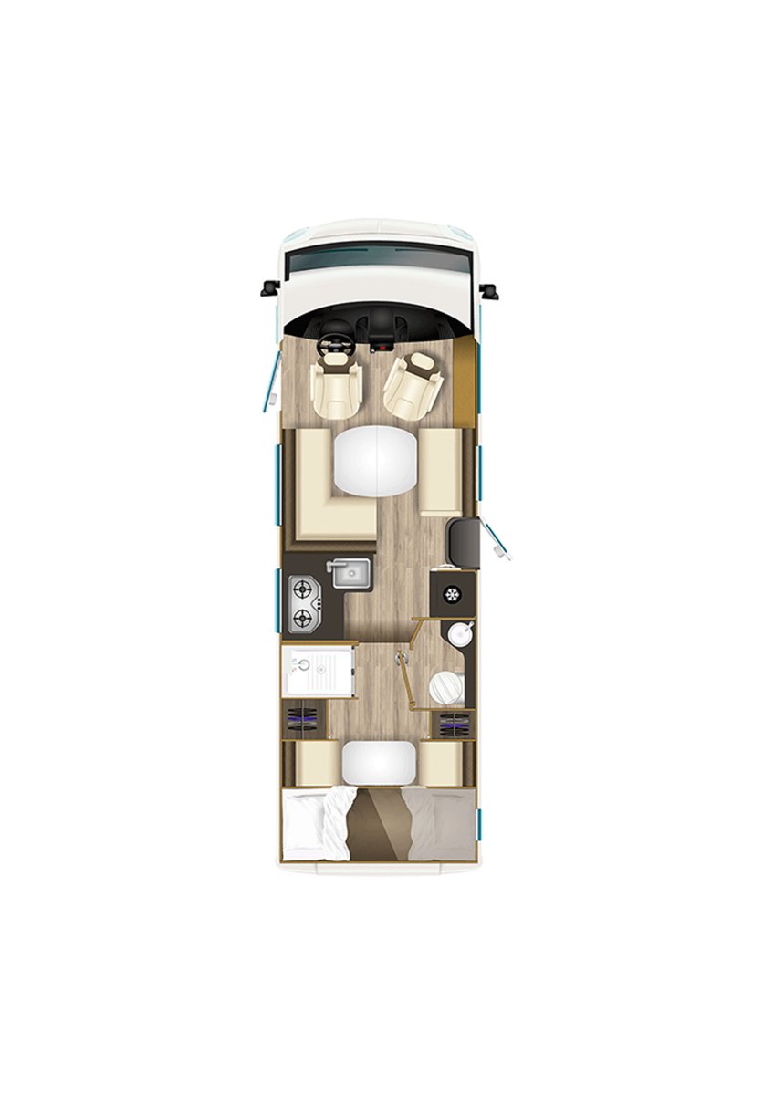 Itineo SB740 Advance Edition 140BHP Automatic 5-Berth Motorhome