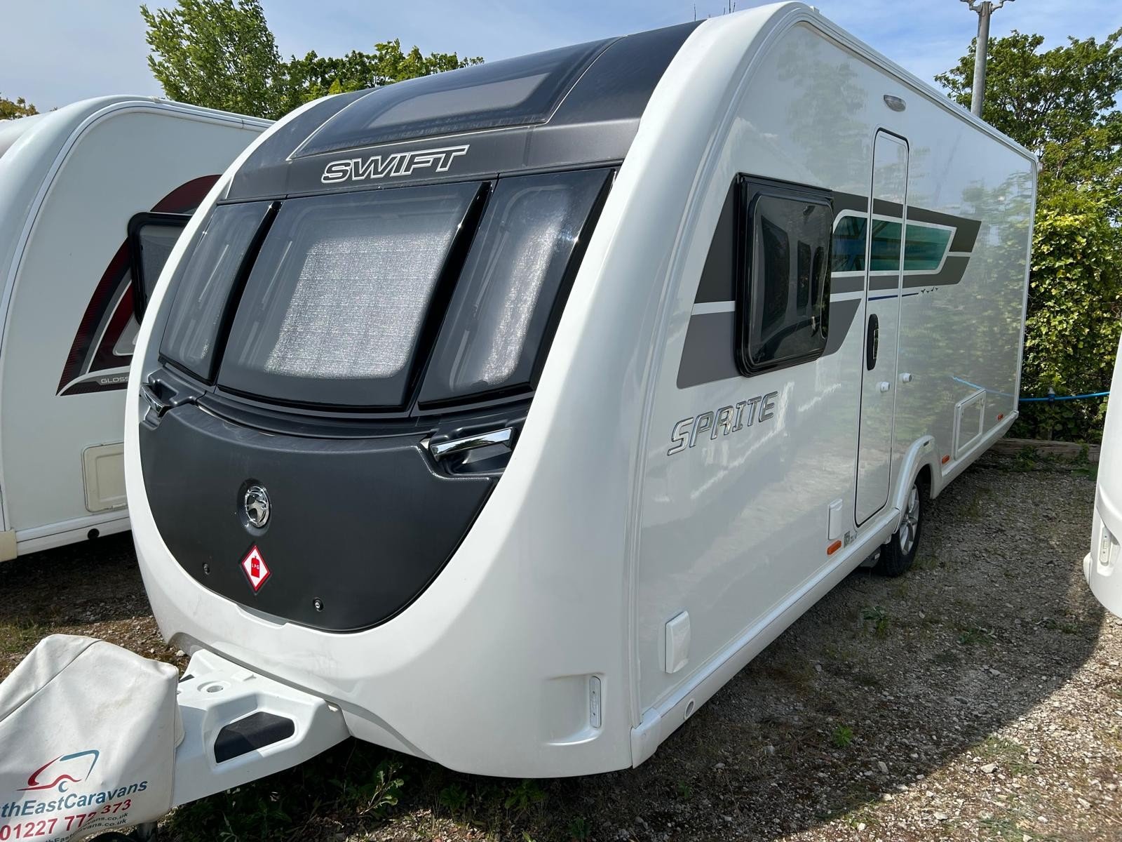 2023 Sprite Major 4 Used Caravan with Transverse Island Bed