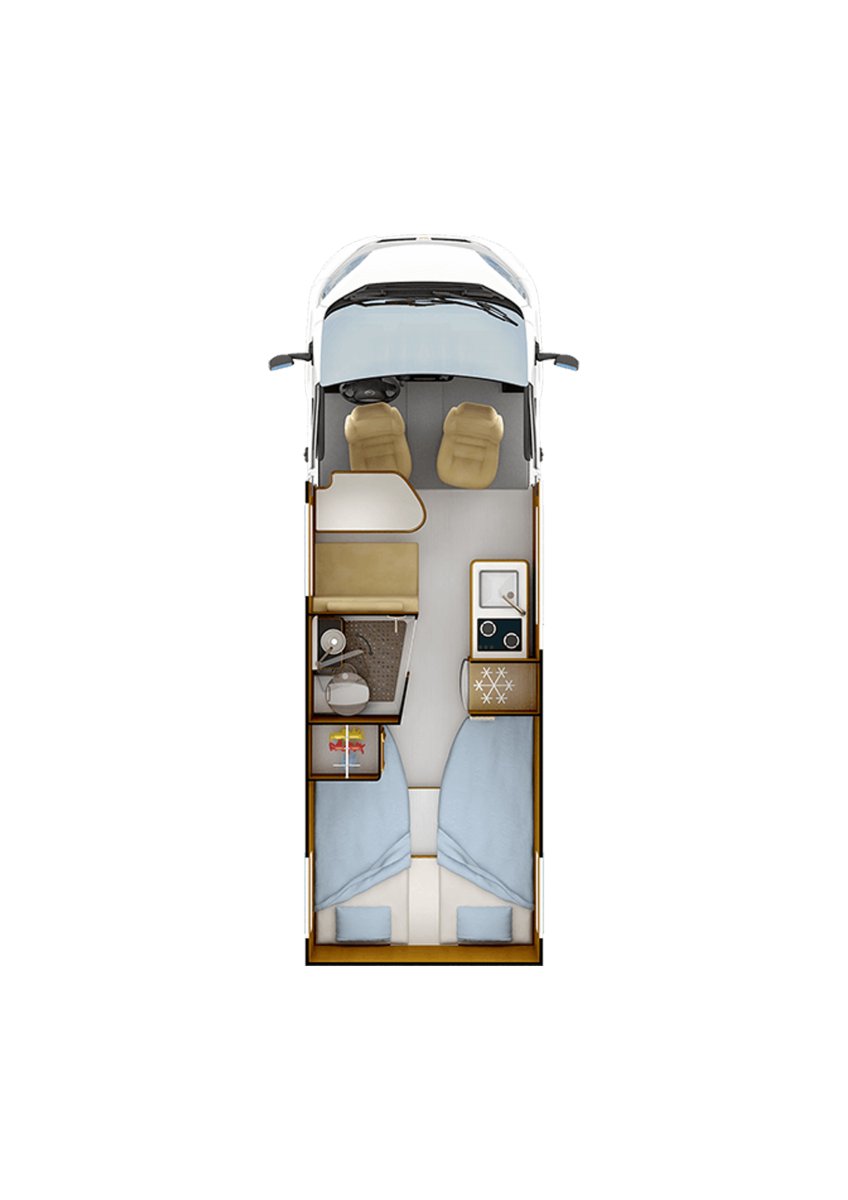 Rapido V68 140BHP Automatic 3-Berth Motorhome (2024)