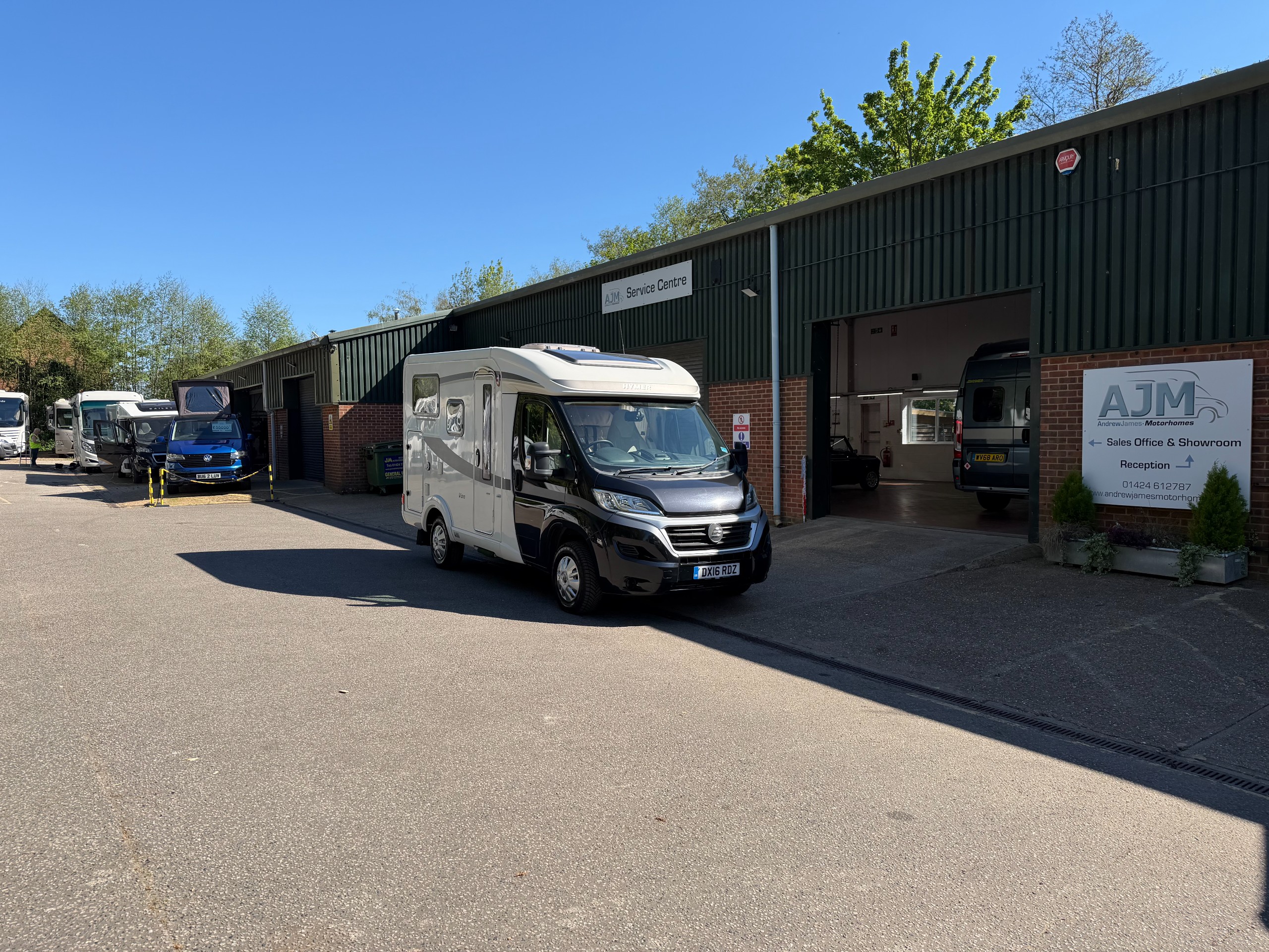 Hymer Camper Van 314