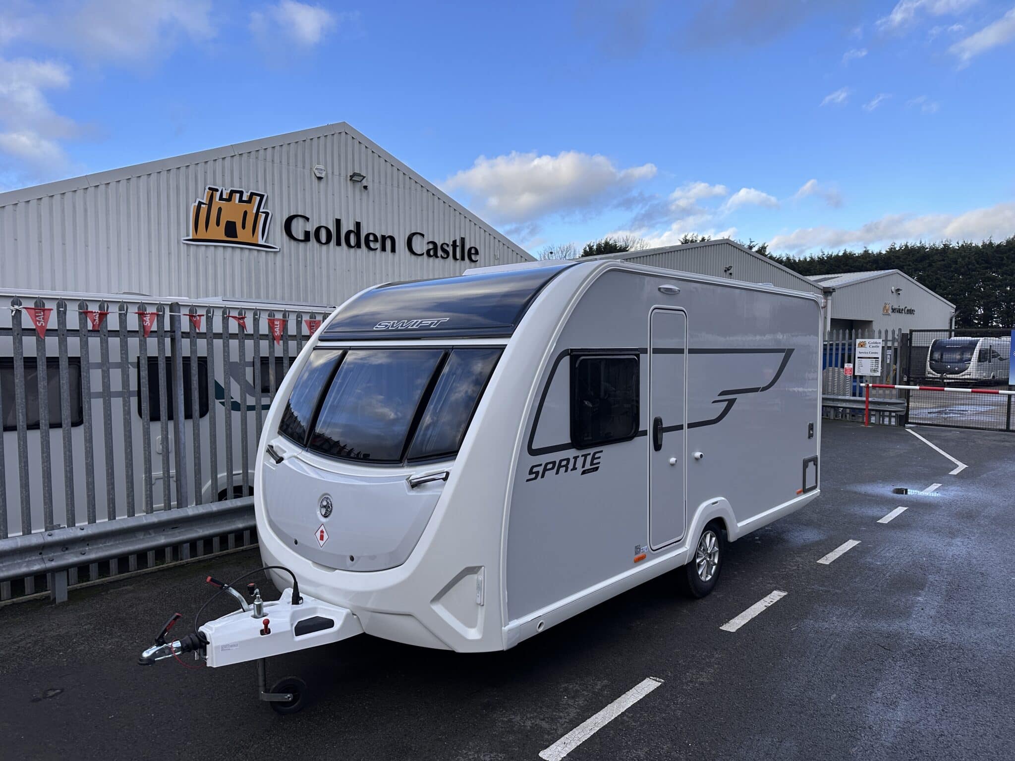2026 Swift Sprite Alpine 4 New 4-Berth Lightweight Caravan