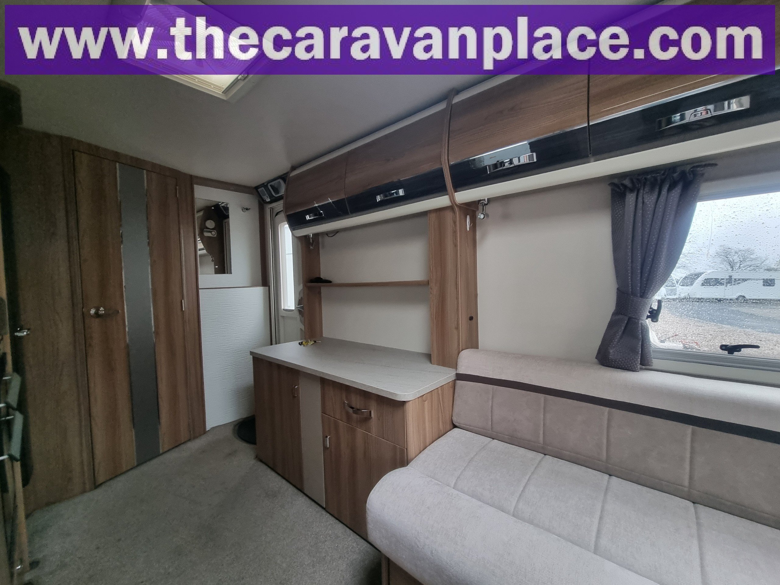 2019 Swift Elegance 480 used 2 berth caravan with end washroom