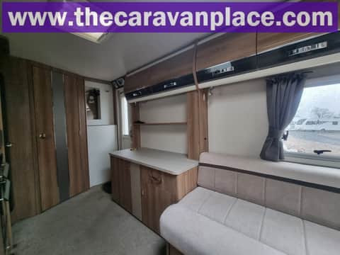 2019 Swift Elegance 480 used 2 berth caravan with end washroom