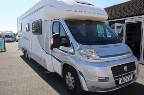 Auto-Trail Frontier Comanche Fiat Ducato 3.0 Automatic, 4 Berth, 4 Belts, Fixed Bed, MOT, 12 Months Warranty, Habitation Service
