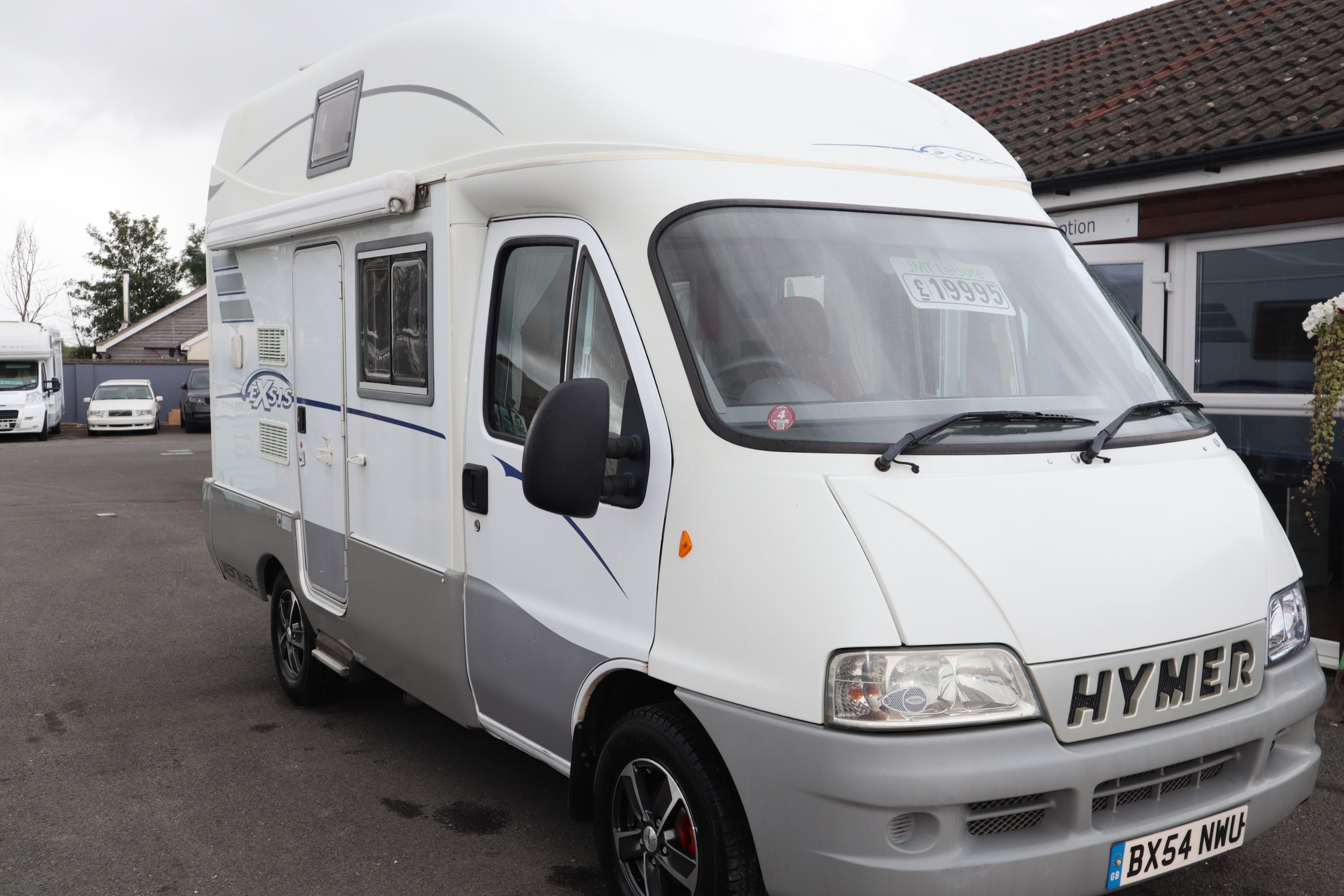 Hymer Exsis Fiat Ducato, 3 Berth, 2 Belts, Drop Down Bed, MOT, 12 Months Warranty, Habitation Service