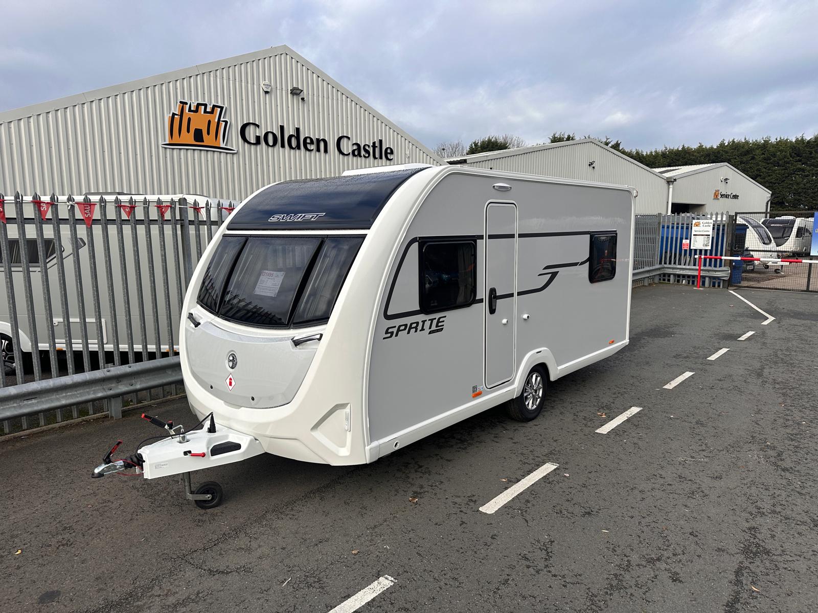 2026 Swift Sprite Alpine 4 DB New 4-Berth Caravan with Bunk Beds