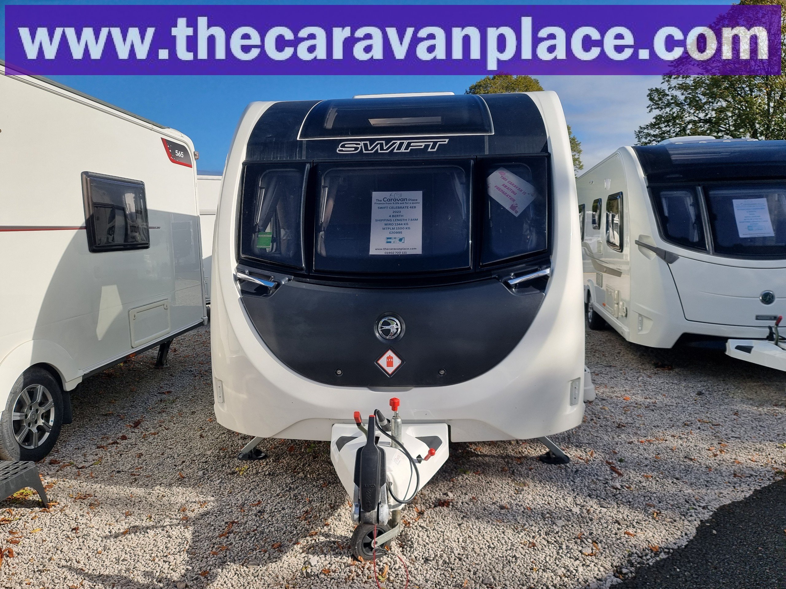 2023 Sprite Major 4 - Modern 4-Berth Caravan with 1500kg MTPLM