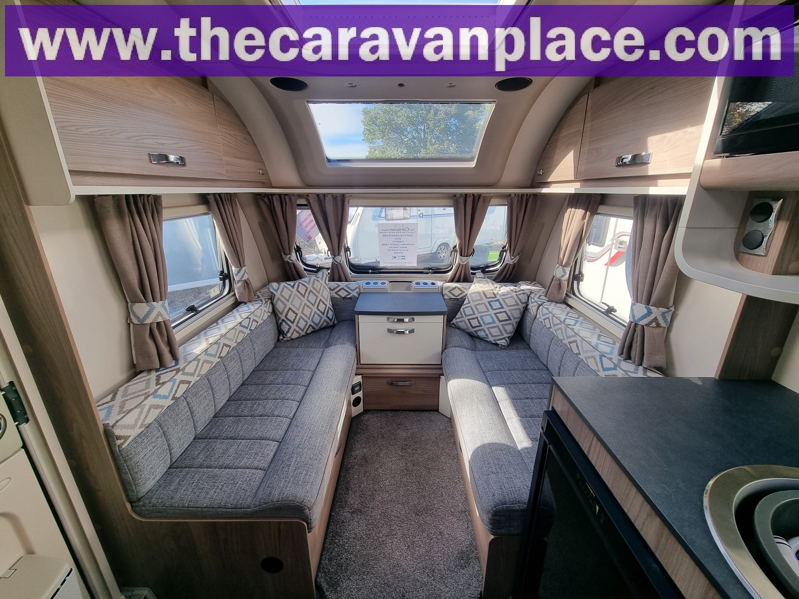 2023 Sprite Major 4 - Modern 4-Berth Caravan with 1500kg MTPLM