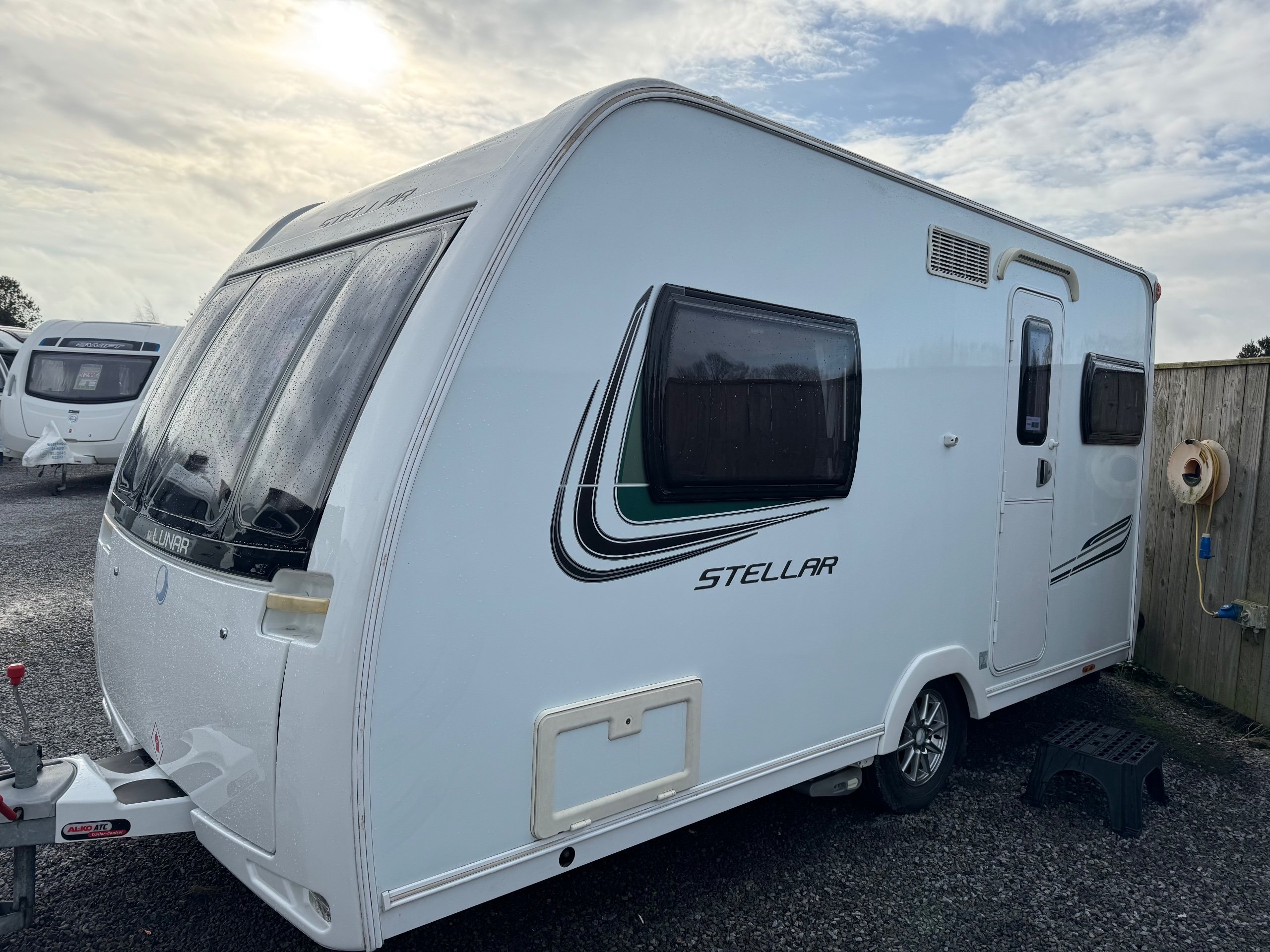 2013 Lunar Stellar - Lightweight 2-Berth Caravan with End Kitchen