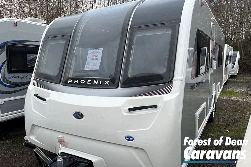 New 2025 Bailey Phoenix GT75 642 - 4-Berth Caravan with Twin Single Beds