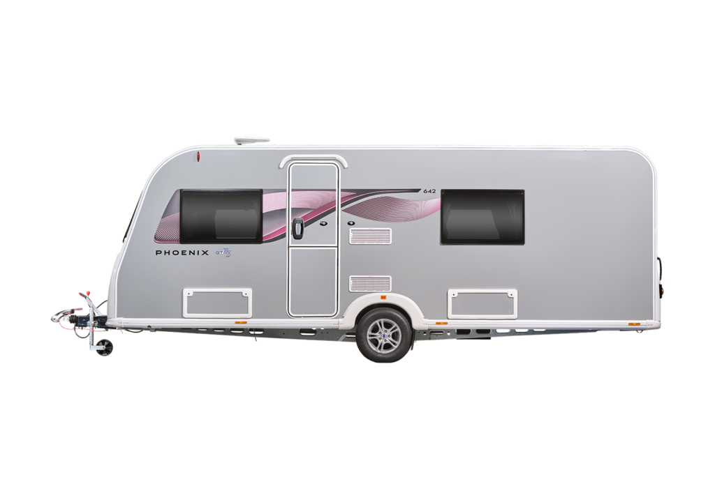 2025 Bailey Phoenix 642 GT75 – New 4-Berth Caravan with Rear Island Bed