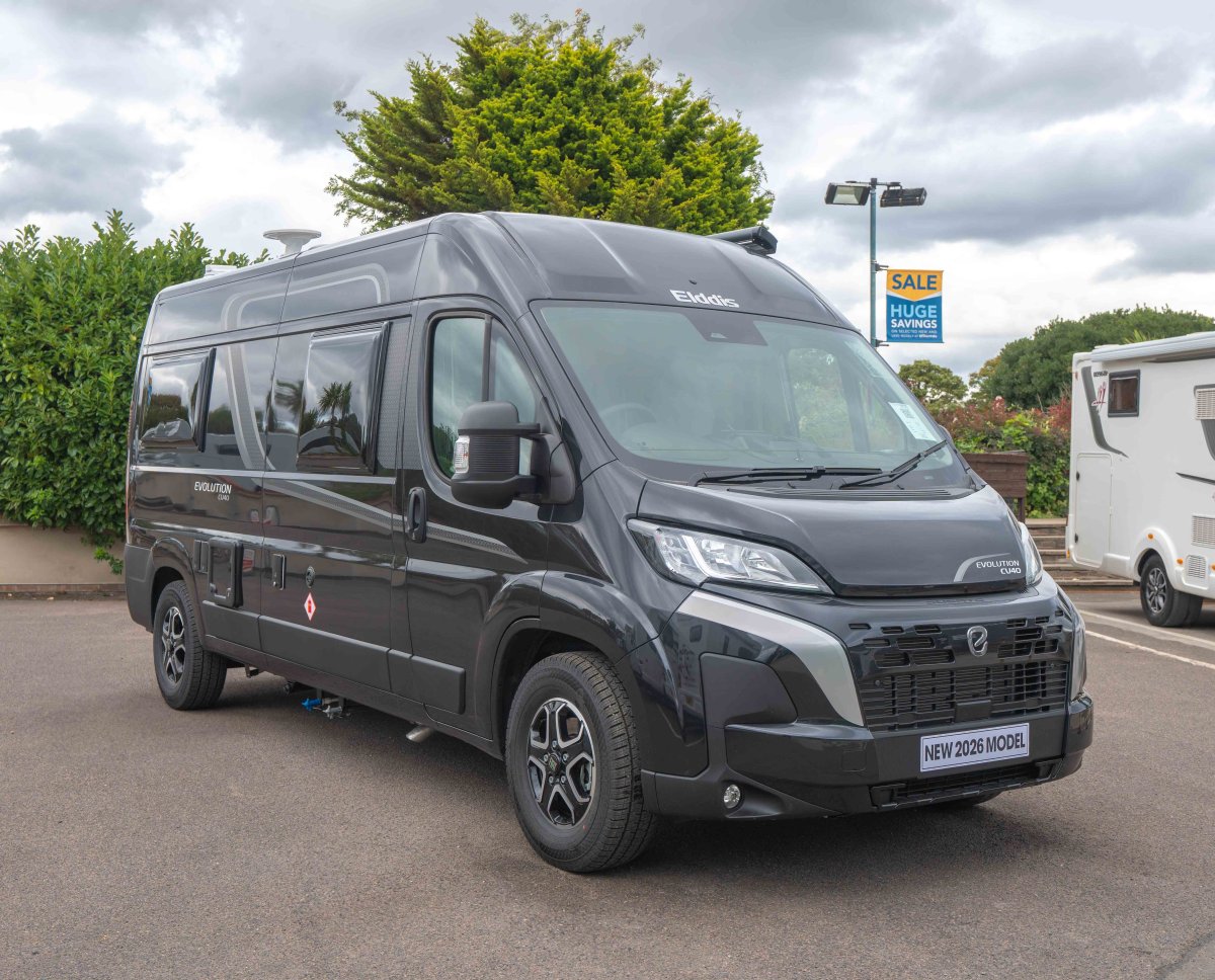 Elddis Evolution CV40 140BHP Automatic 2024 3-Berth Campervan