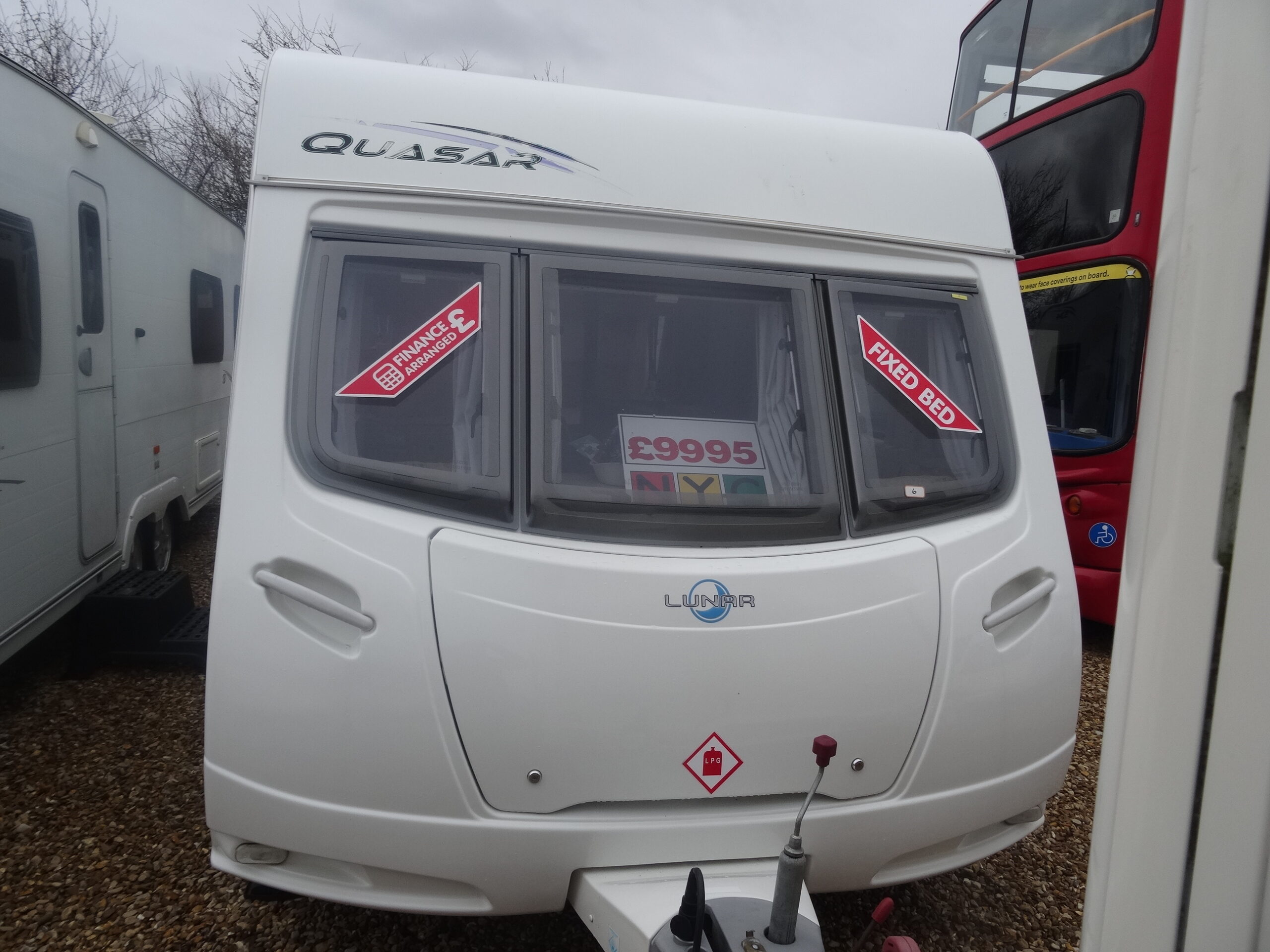 2022 Lunar Quasar 534 - 4-Berth Caravan with Fixed Bed and Side Kitchen