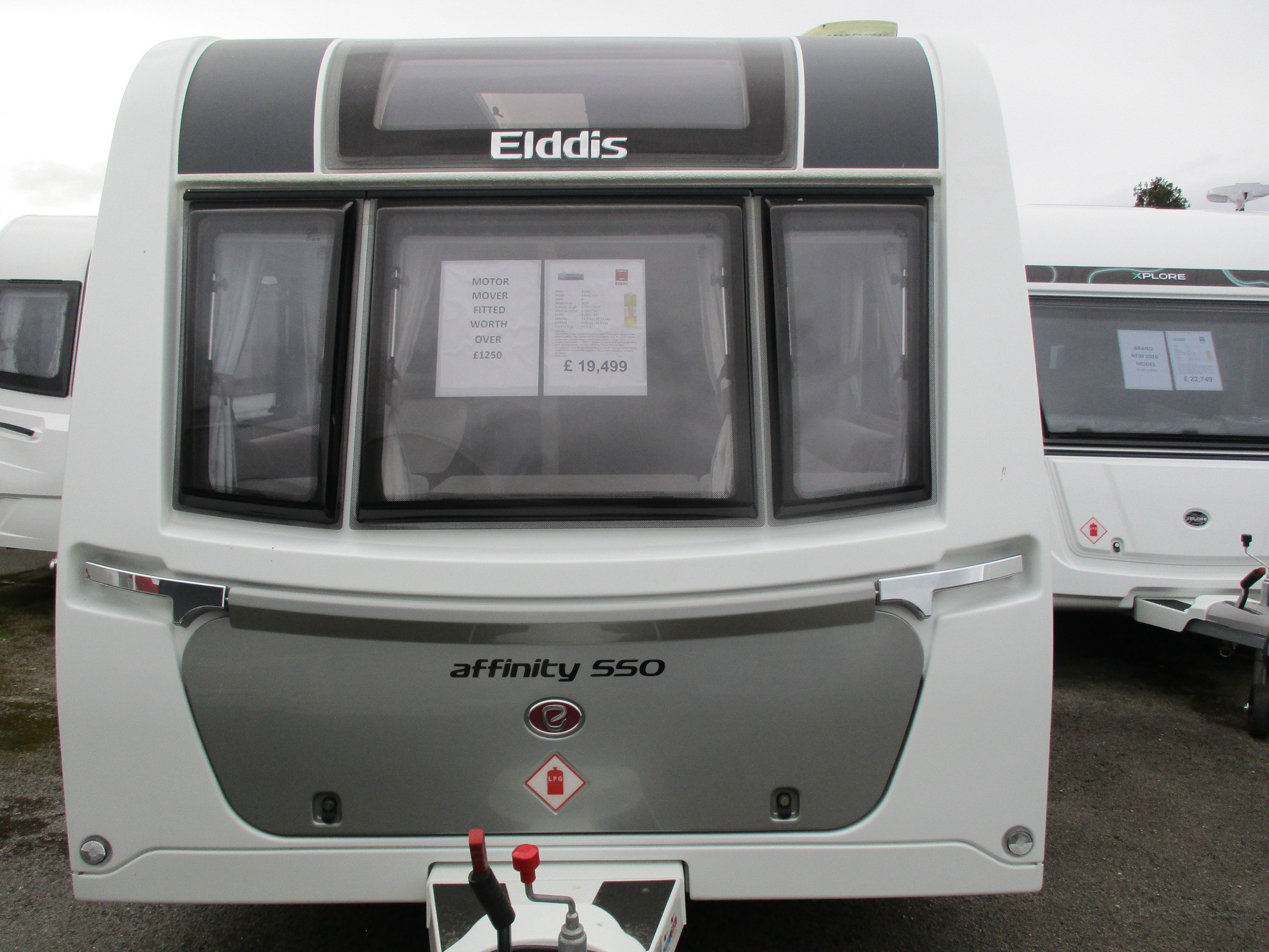2020 Elddis Affinity 550 INC MOVER